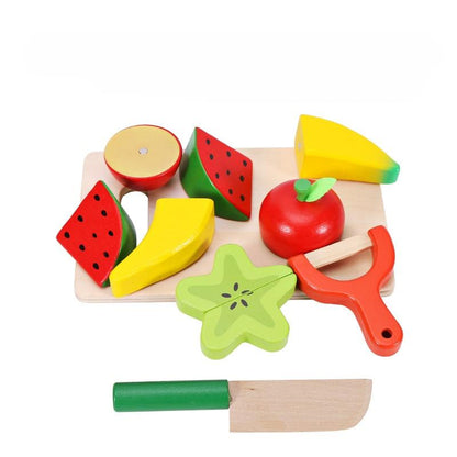 Wooden Food Pretend Play Set