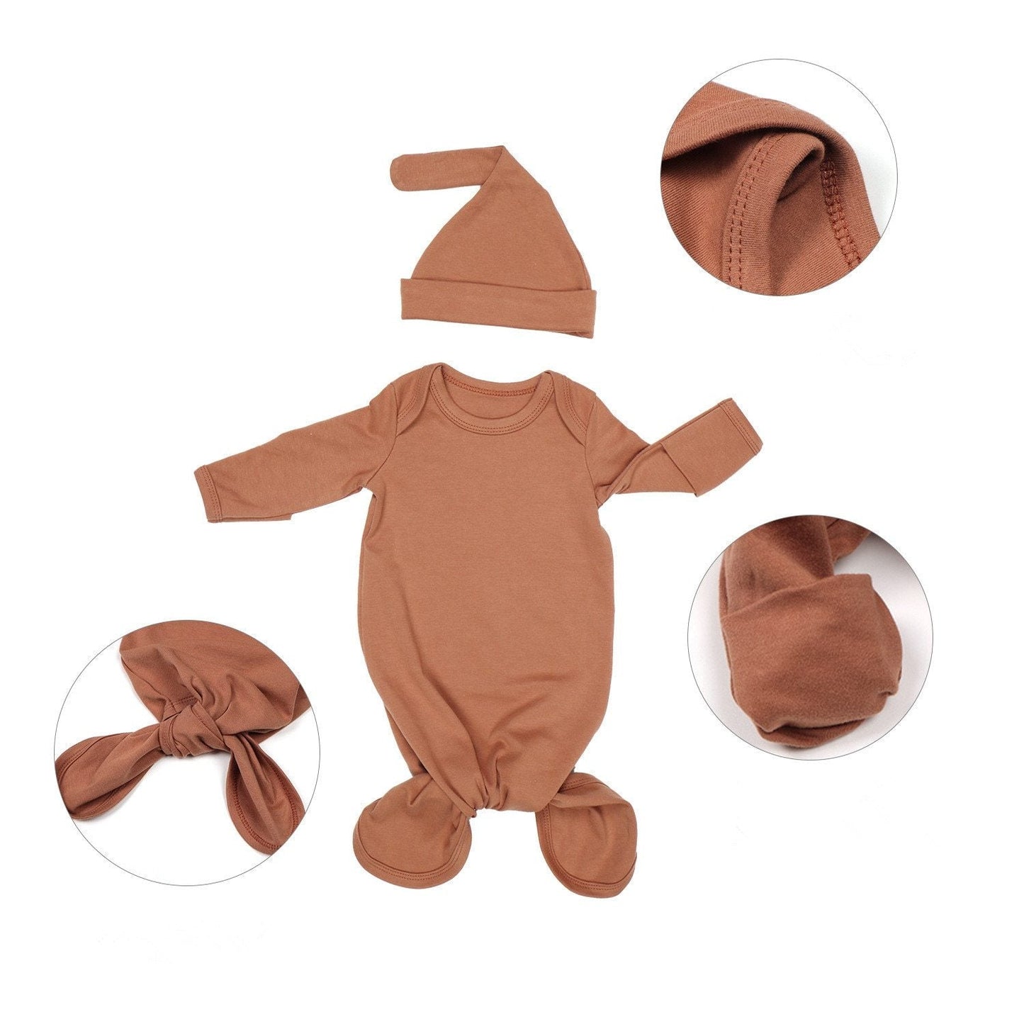 Knotted Baby Swaddle