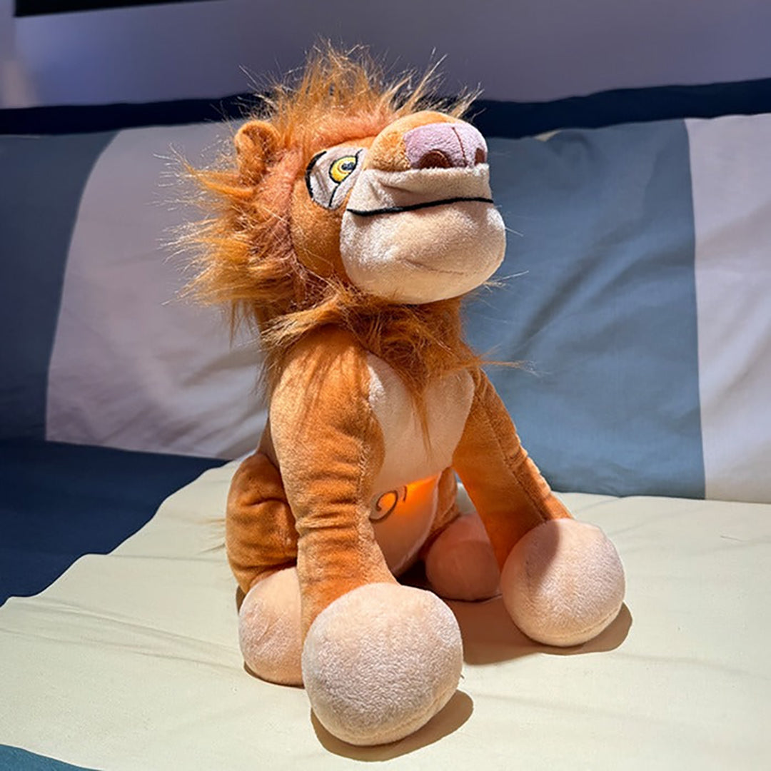 Animated Plush Lioness – Interactive Breathing Motion