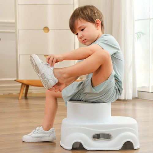 2-Step Padded Step Stool for Kids