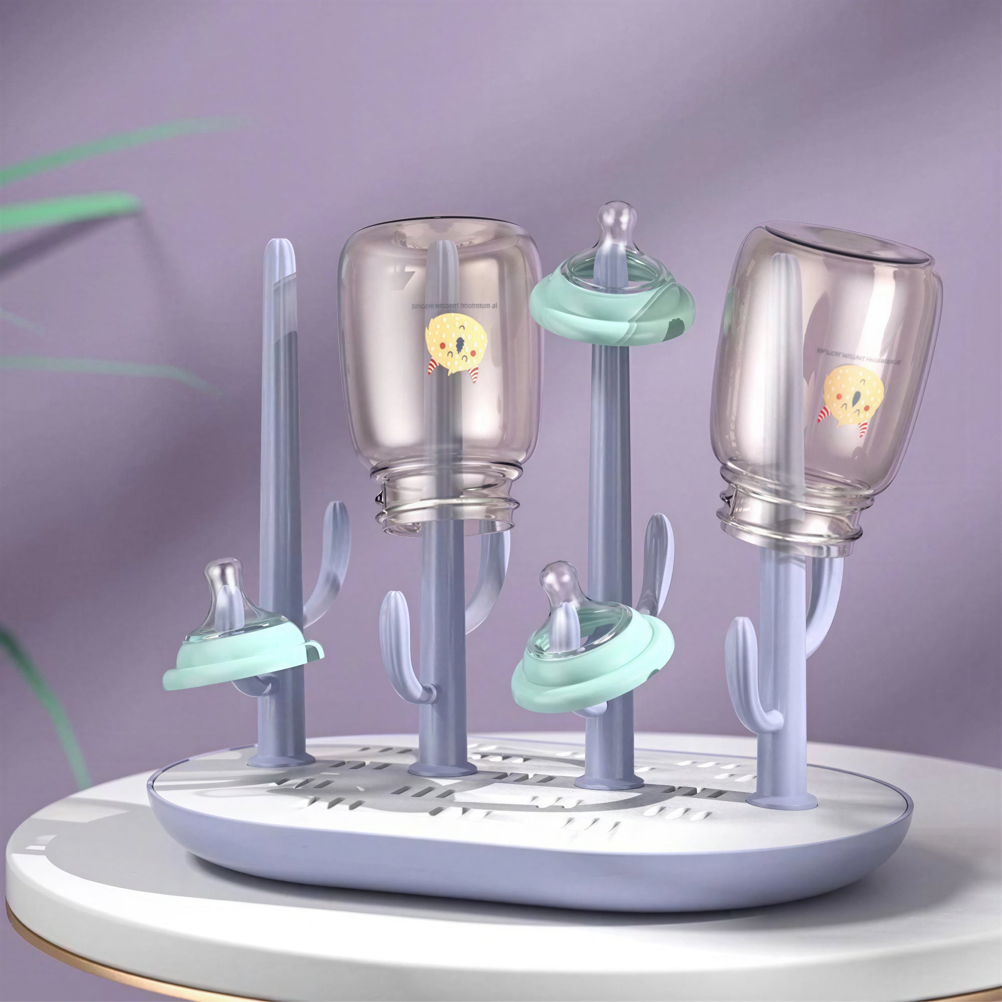 Cactus Bottle Drying Rack