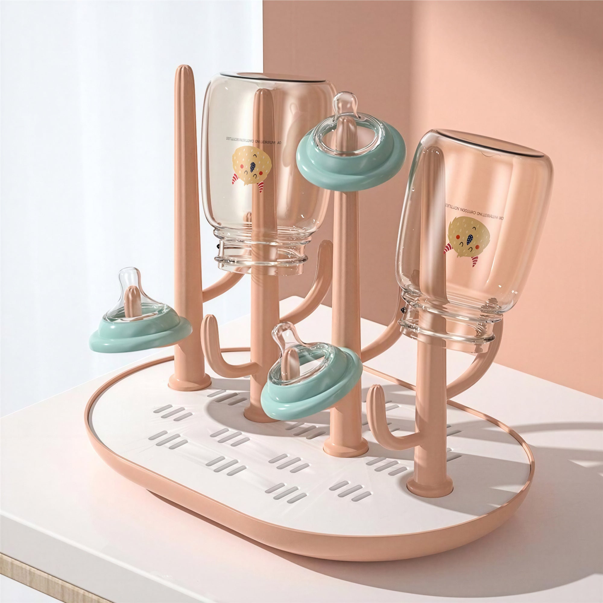 Cactus Bottle Drying Rack