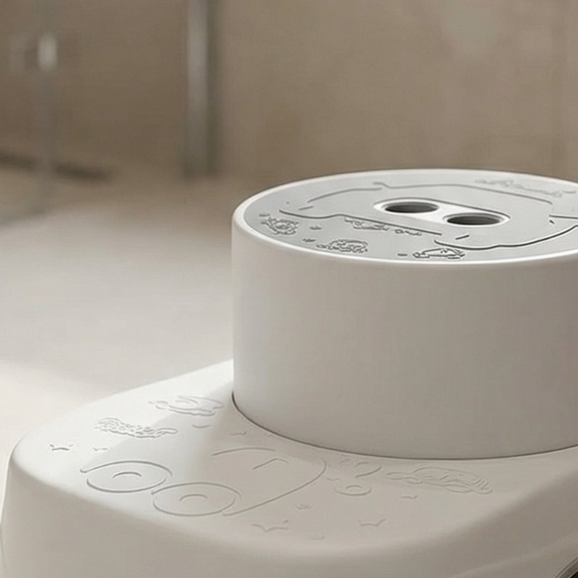 2-Step Padded Step Stool for Kids
