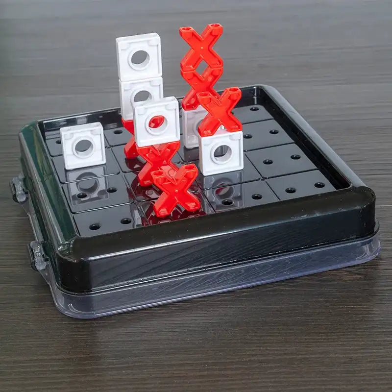 WEIQUEEN Cubic XO Chess Brain Battle Enhance children's brain power thinking, logic and reasoning ability.