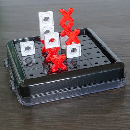 WEIQUEEN Cubic XO Chess Brain Battle Enhance children's brain power thinking, logic and reasoning ability.