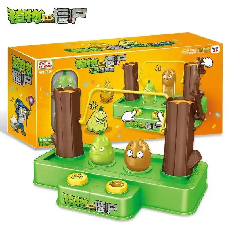 WEIQUEEN Plants Vs. Zombies Fingertip Press Jump Rope Plant Squash Tall-nut Toys Parent-child Interactive Toys for Boys and Girls Gifts
