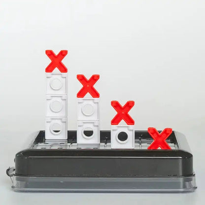 WEIQUEEN Cubic XO Chess Brain Battle Enhance children's brain power thinking, logic and reasoning ability.