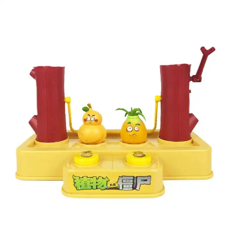 WEIQUEEN Plants Vs. Zombies Fingertip Press Jump Rope Plant Squash Tall-nut Toys Parent-child Interactive Toys for Boys and Girls Gifts