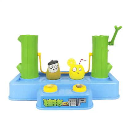 WEIQUEEN Plants Vs. Zombies Fingertip Press Jump Rope Plant Squash Tall-nut Toys Parent-child Interactive Toys for Boys and Girls Gifts
