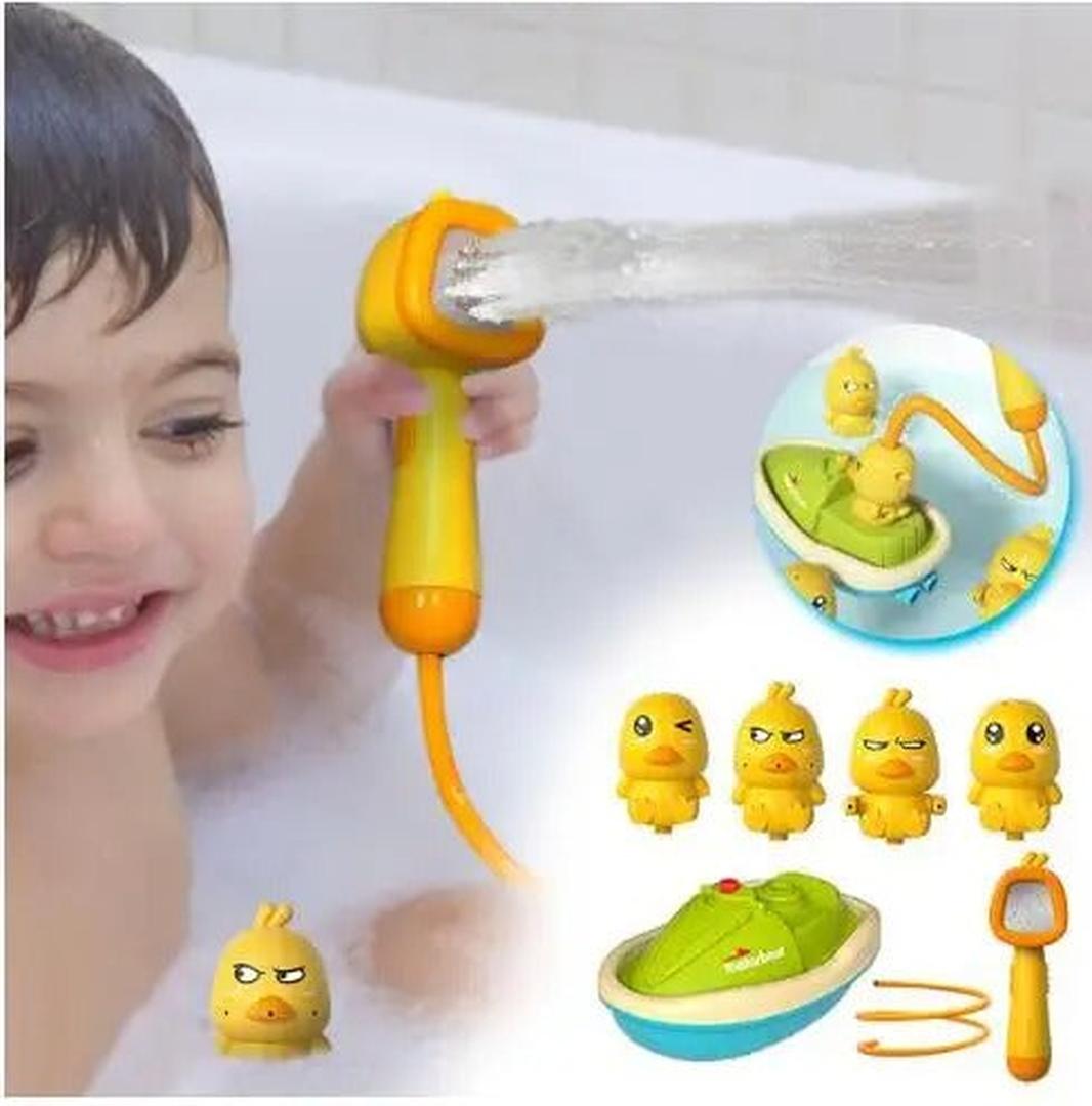 Fountain and Shower Bath Duck
