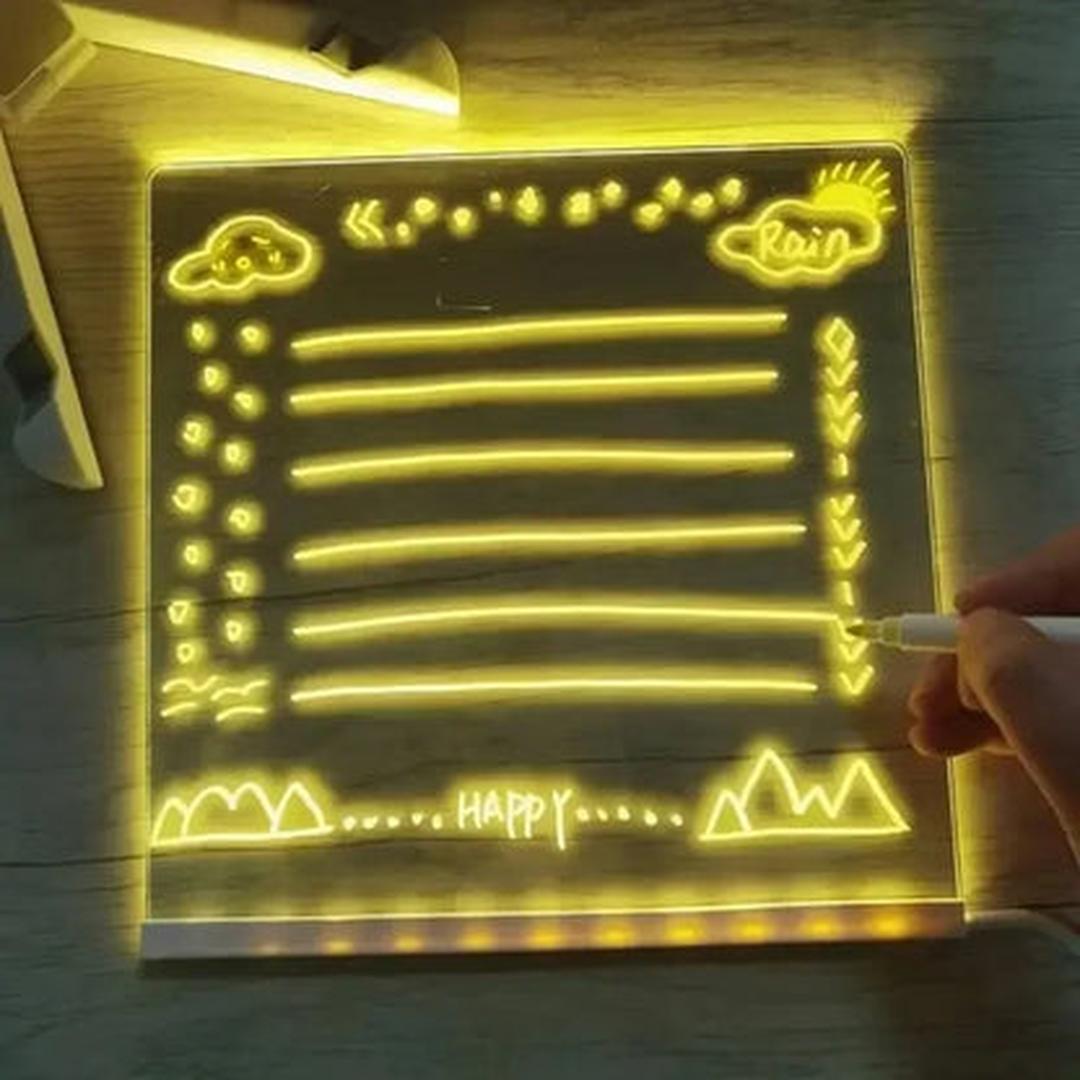 Glow-in-the-Dark LED Drawing Board – Fun Creative Art and Writing Tool for Kids