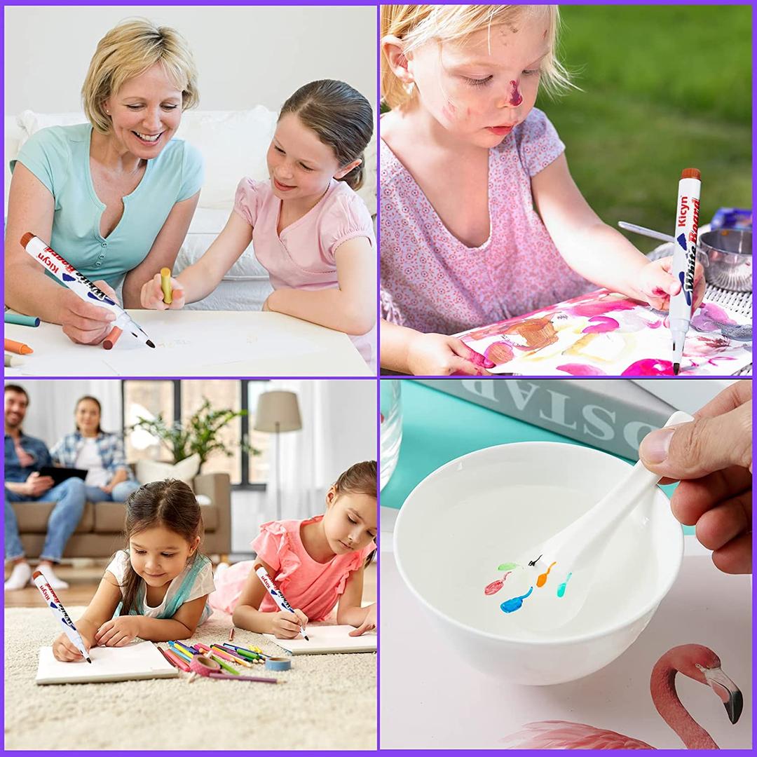 Floating Drawing Magic Markers for Kids – 12-Piece Set