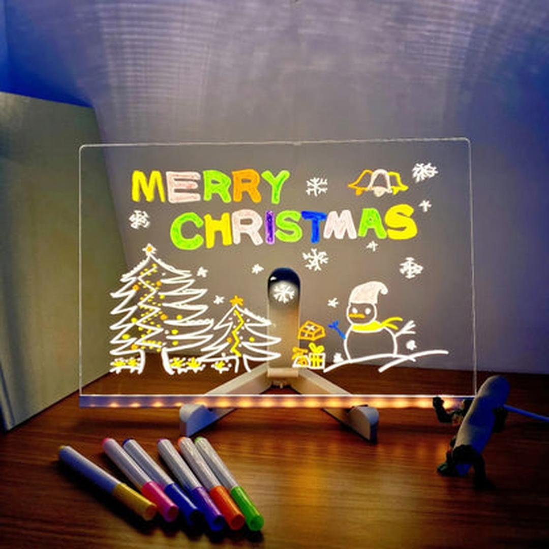 Glow-in-the-Dark LED Drawing Board – Fun Creative Art and Writing Tool for Kids