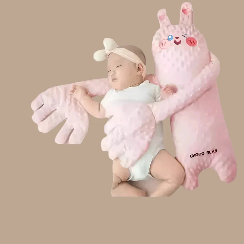 Scallion Baby Co-Sleeping Doll - Realistic Rhythmic Patting Companion for Newborn Sleep & Comfort
