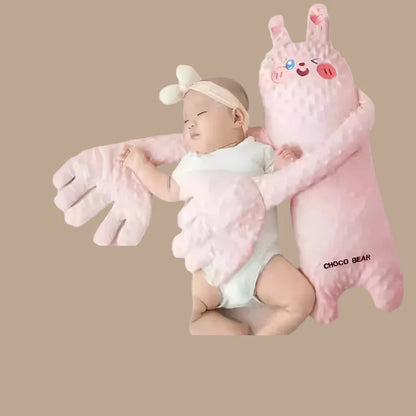 WEIQUEEN Scallion Baby Co-Sleeping Doll - Realistic Rhythmic Patting Companion for Newborn Sleep & Comfort