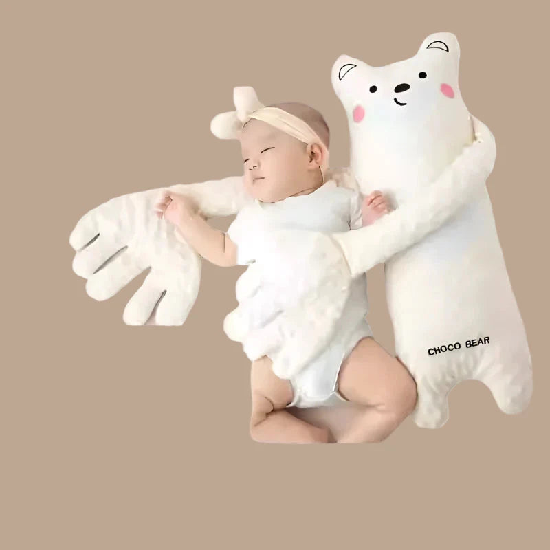 Scallion Baby Co-Sleeping Doll - Realistic Rhythmic Patting Companion for Newborn Sleep & Comfort