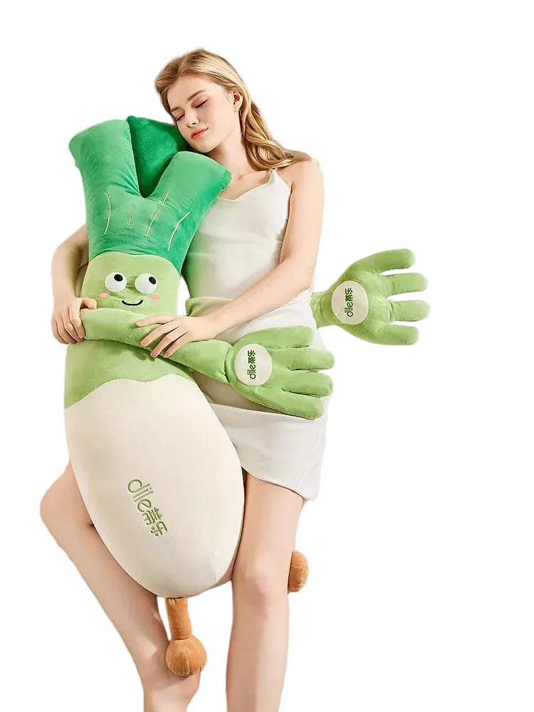 Scallion Baby Co-Sleeping Doll - Realistic Rhythmic Patting Companion for Newborn Sleep & Comfort