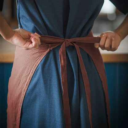 Mom and Me Linen Aprons