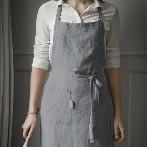 Mom and Me Linen Aprons