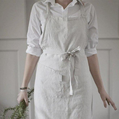 Mom and Me Linen Aprons