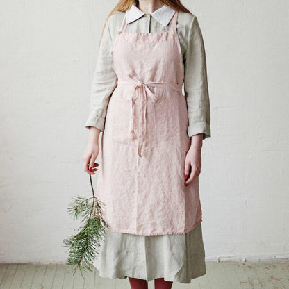 Mom and Me Linen Aprons