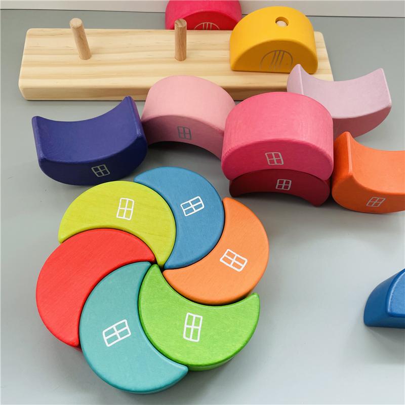Moon Stacking Blocks