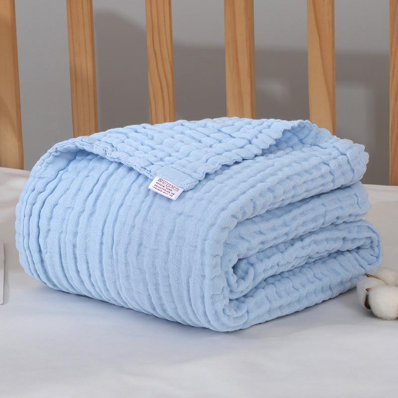 Six Layers Muslin Crinkle Blanket