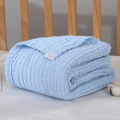 Six Layers Muslin Crinkle Blanket