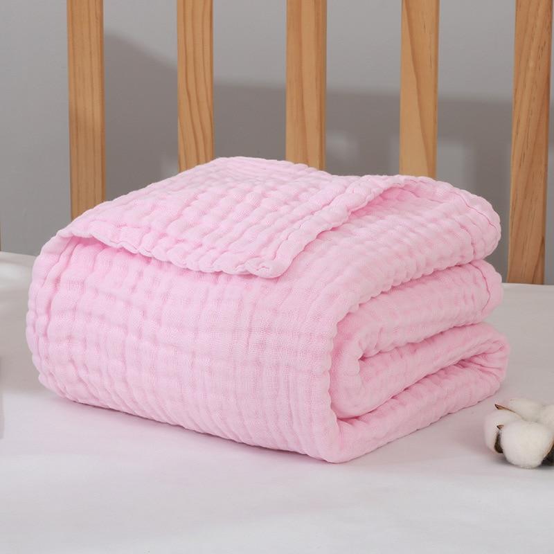 Six Layers Muslin Crinkle Blanket