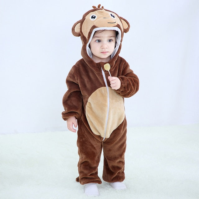 Baby Romper - dog 9M product view