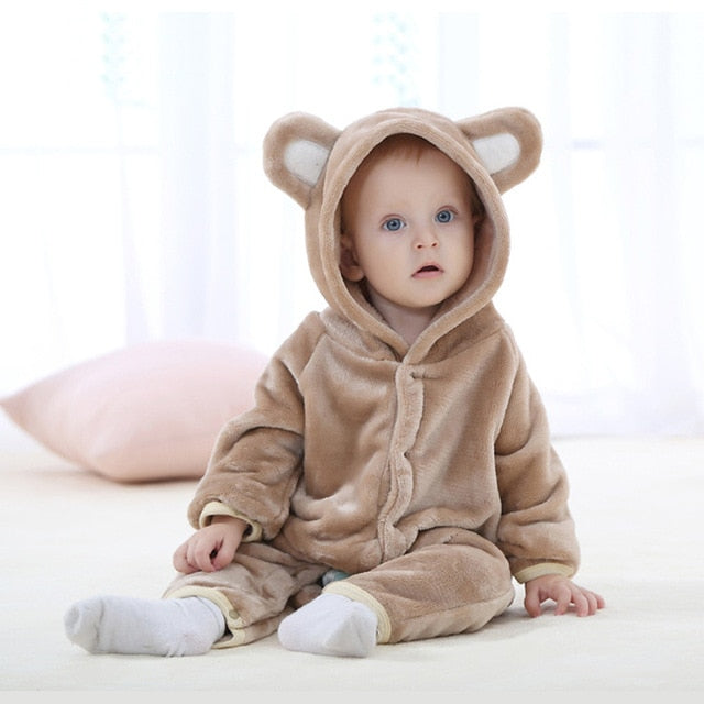 Baby Romper - dog 6M product view