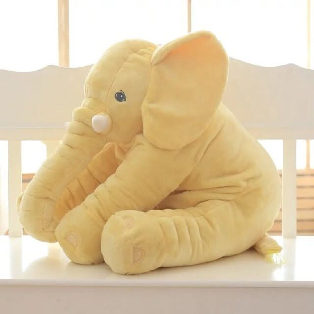 Ultra-Soft Plush Elephant Pillow – Perfect for Infants and Kids