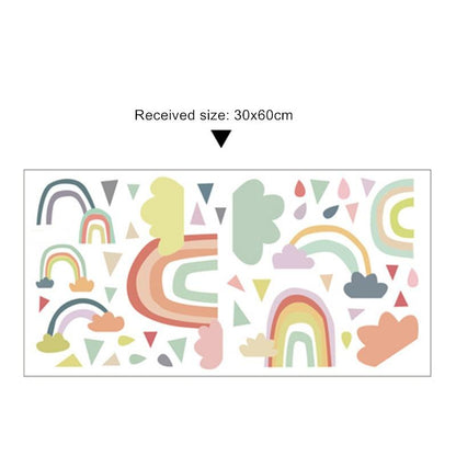 Rainbows and Clouds Wall Stickers