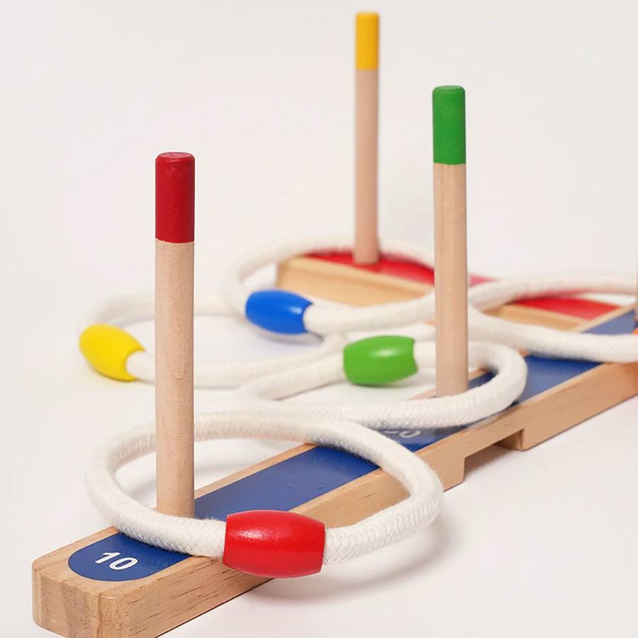 Toddlers Ring Toss Challenge