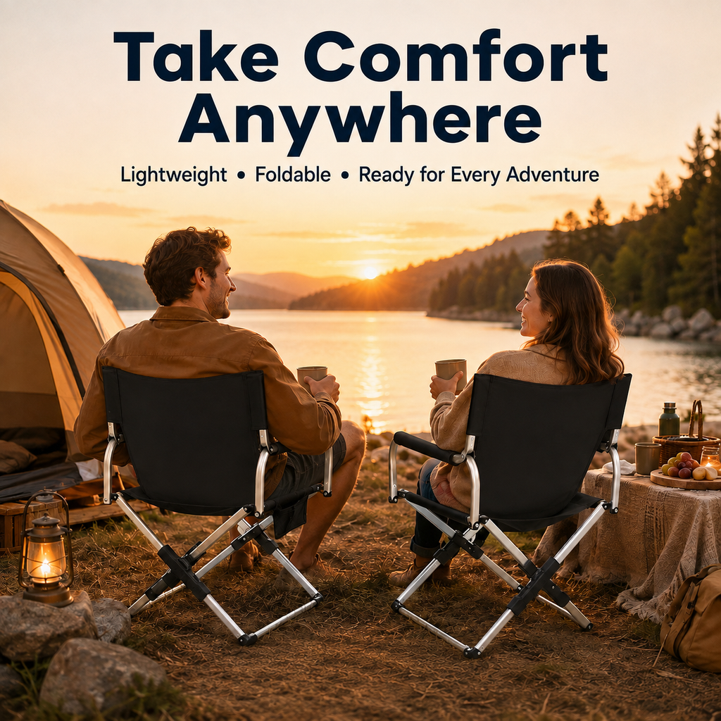 Outdoor Camping Folding Chair Aluminum Alloy