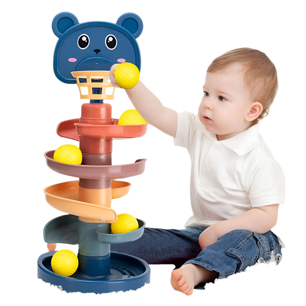 Rolling Ball Pile Tower