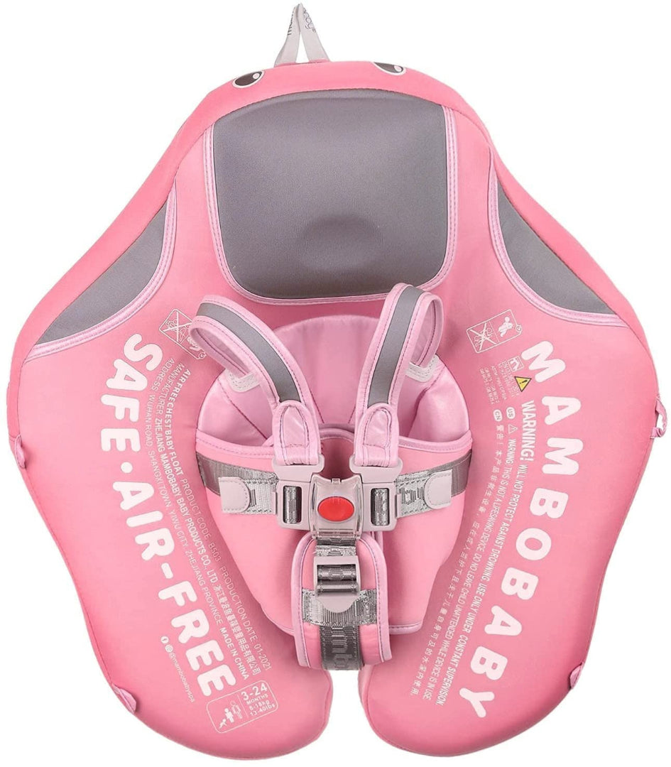 Infant Inflatable Swimming Ring with Safety Harness