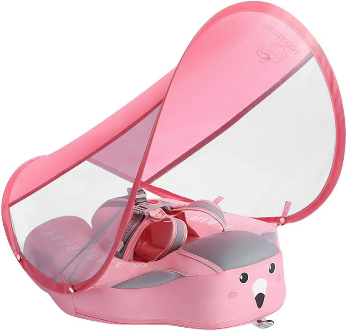 Infant Inflatable Swimming Ring with Safety Harness