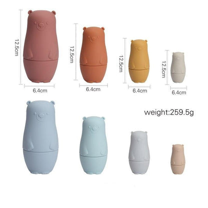 Silicone Nesting Bears