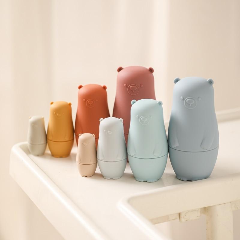 Silicone Nesting Bears