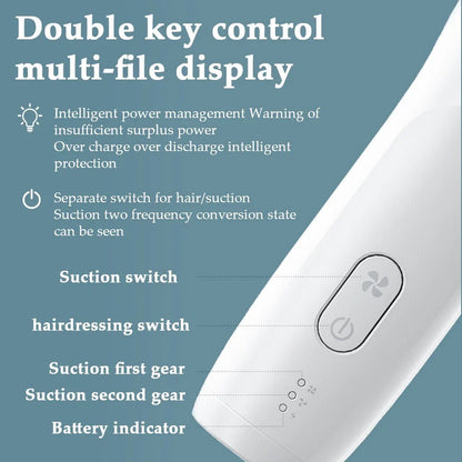 Baby Hair Clipper with Vacuum