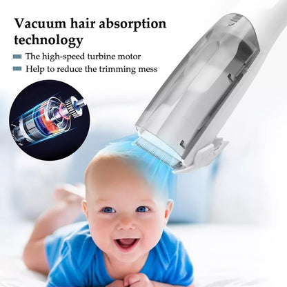 Baby Hair Clipper with Vacuum
