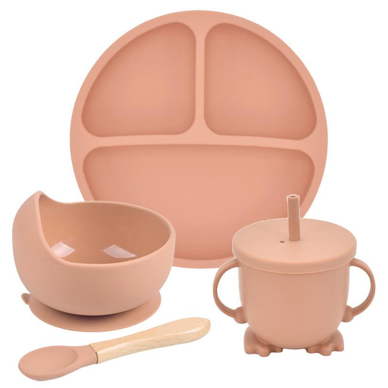 Silicone Suction Cup Dinner Plate Set