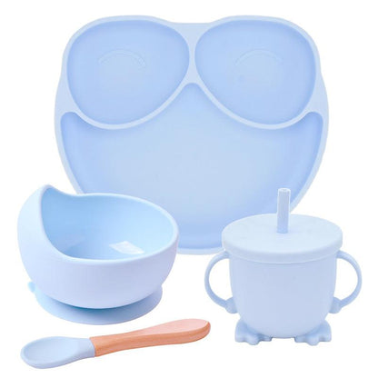 Silicone Suction Cup Dinner Plate Set