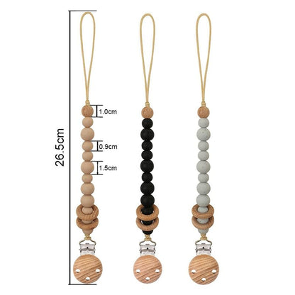 Silicone Teething and Pacifier Chain