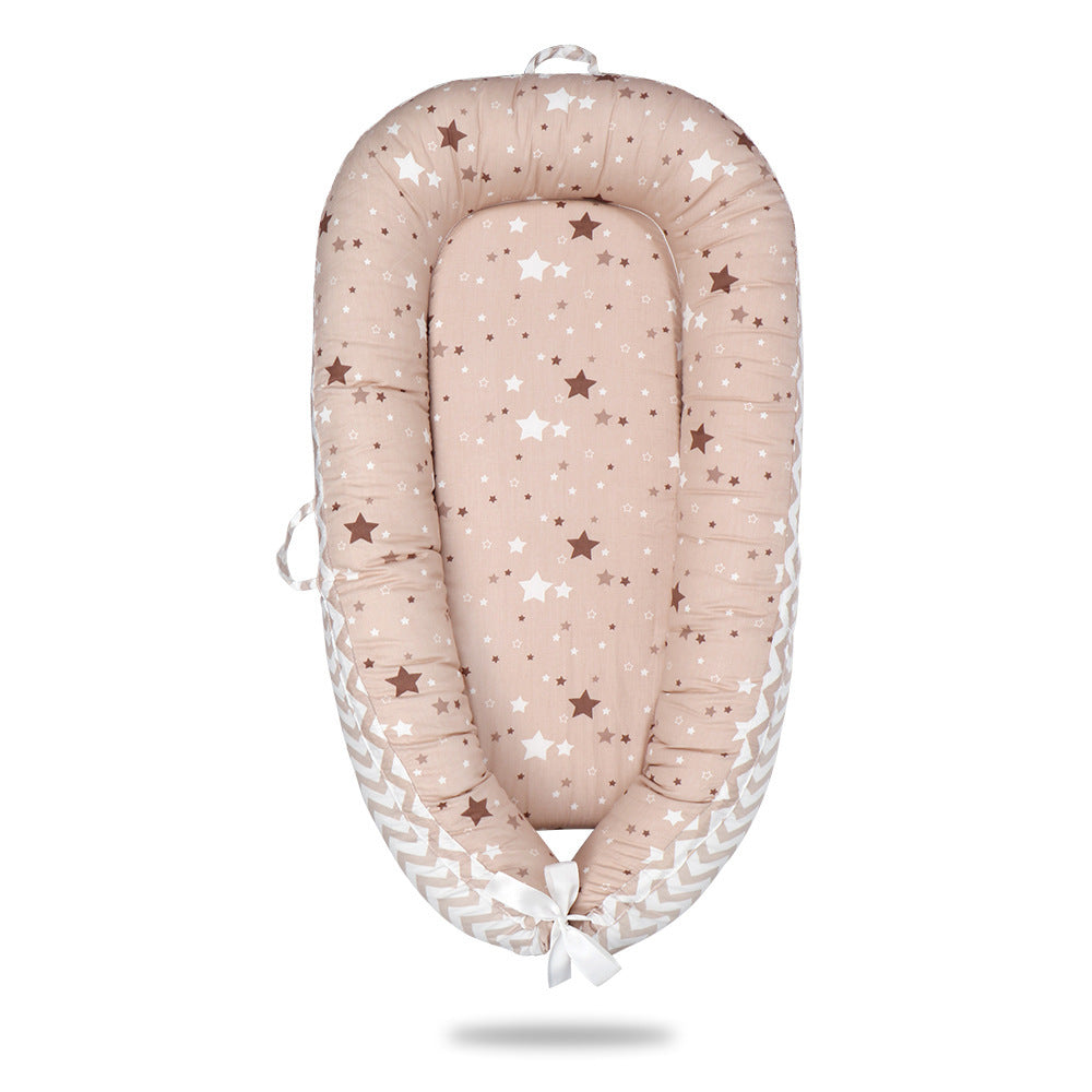 Premium Cotton Baby Lounger Nest