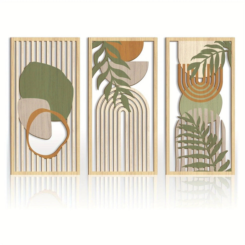 Wooden Art Pendant For Home Decoration
