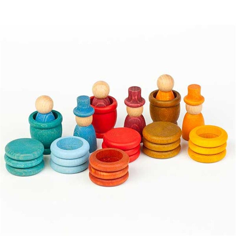 Small World Wooden Set