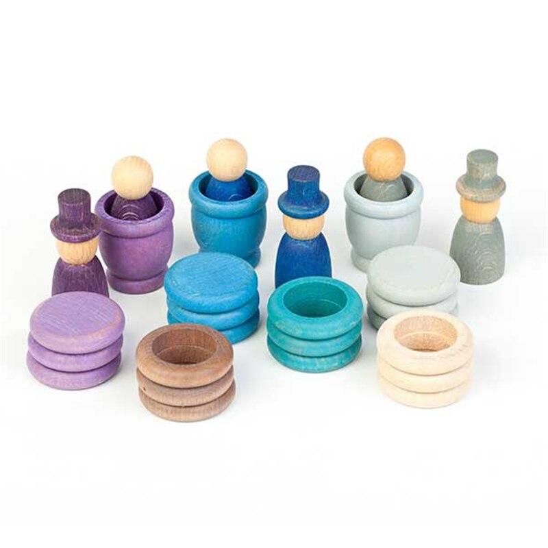Small World Wooden Set