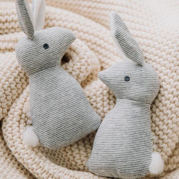 Soft Bunny Rattle